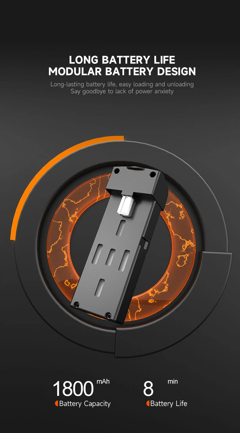 Drone S91 4K Profissional, Dupla Câmera, Quadcopter RC, Drone FPV 5G Wi-Fi, Longo Alcance, Controle Remoto