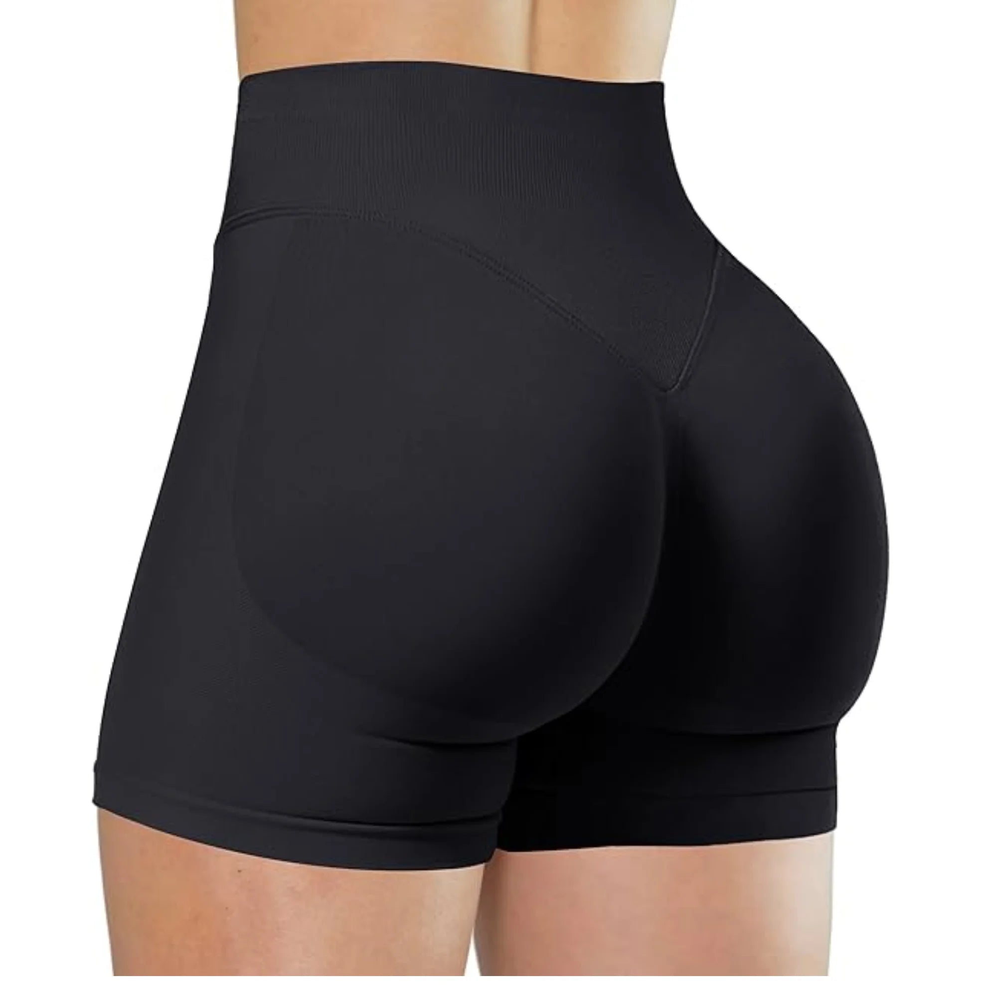Shorts Cintura Alta — Modelo Summer Conforto, estilo e sensualidade para treinos e dia a dia! Perfeitos para corrida, academia e yoga