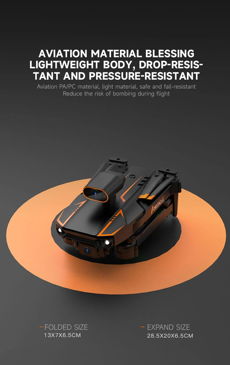 Drone S91 4K Profissional, Dupla Câmera, Quadcopter RC, Drone FPV 5G Wi-Fi, Longo Alcance, Controle Remoto