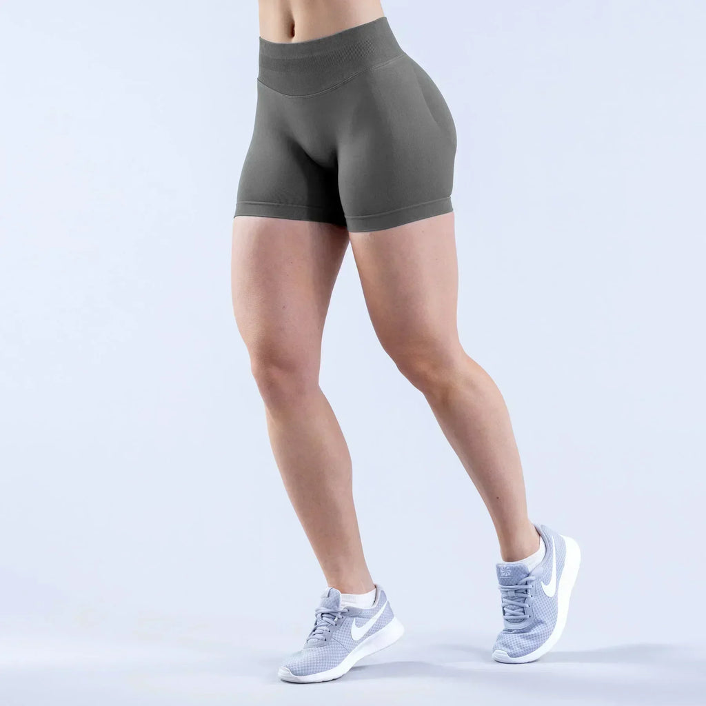 Shorts Cintura Alta — Modelo Summer Conforto, estilo e sensualidade para treinos e dia a dia! Perfeitos para corrida, academia e yoga