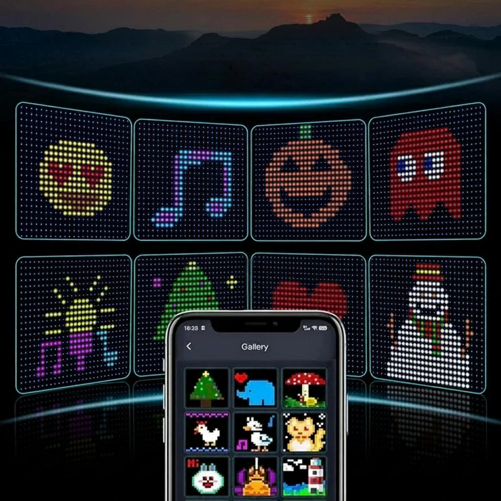 Smart LED Curtain Lights – Iluminação Inteligente com Controle por App e Sincronização Musical