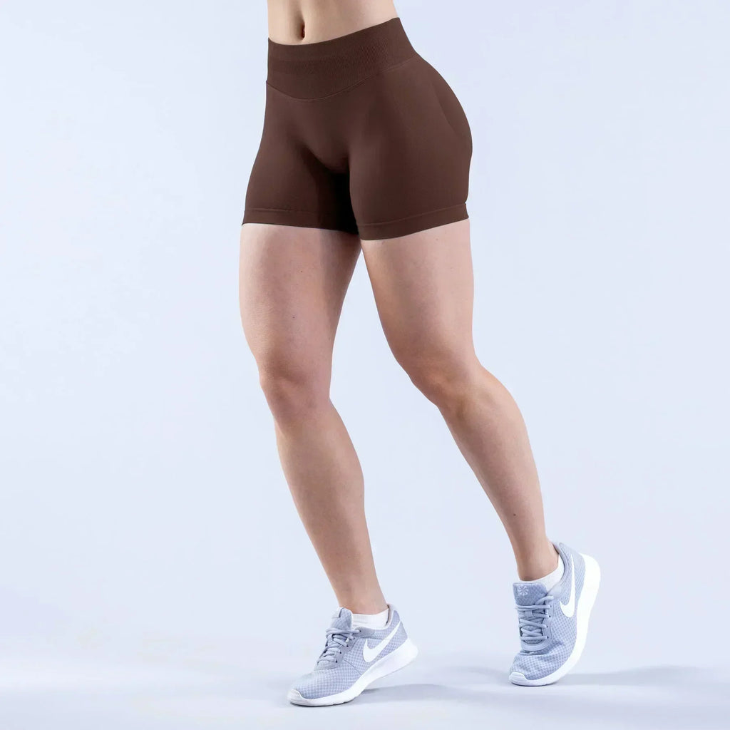 Shorts Cintura Alta — Modelo Summer Conforto, estilo e sensualidade para treinos e dia a dia! Perfeitos para corrida, academia e yoga