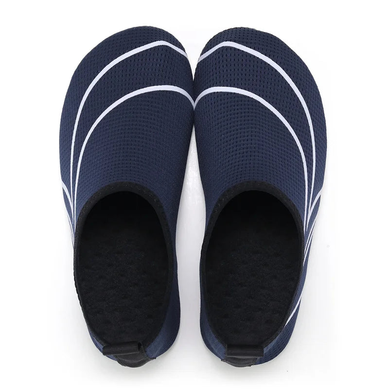 Tênis Fitness – Secagem Rápida Leves, Flexíveis e Antiderrapantes Modelo Unissex para Treinos, Praia e Piscina Conforto de academia, desempenho para esportes aquáticos.