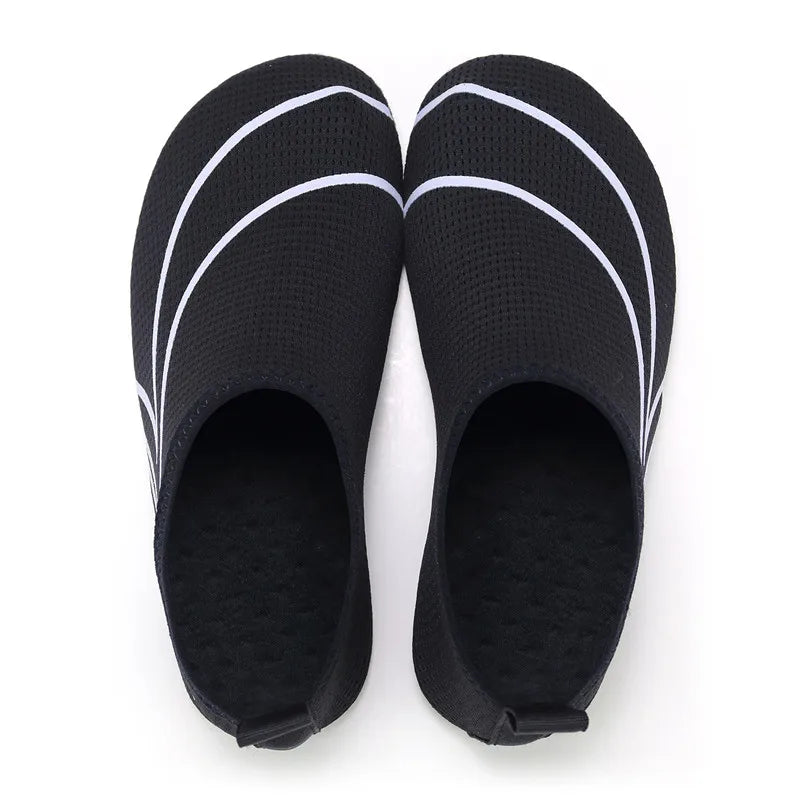 Tênis Fitness – Secagem Rápida Leves, Flexíveis e Antiderrapantes Modelo Unissex para Treinos, Praia e Piscina Conforto de academia, desempenho para esportes aquáticos.