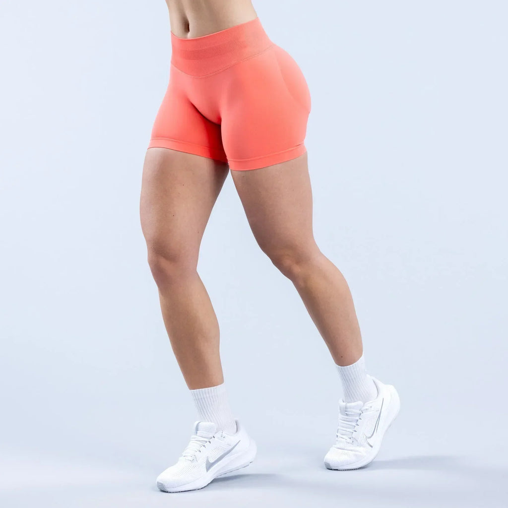 Shorts Cintura Alta — Modelo Summer Conforto, estilo e sensualidade para treinos e dia a dia! Perfeitos para corrida, academia e yoga
